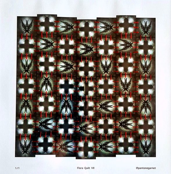 Jacques du Preez - Flora Quilt VII